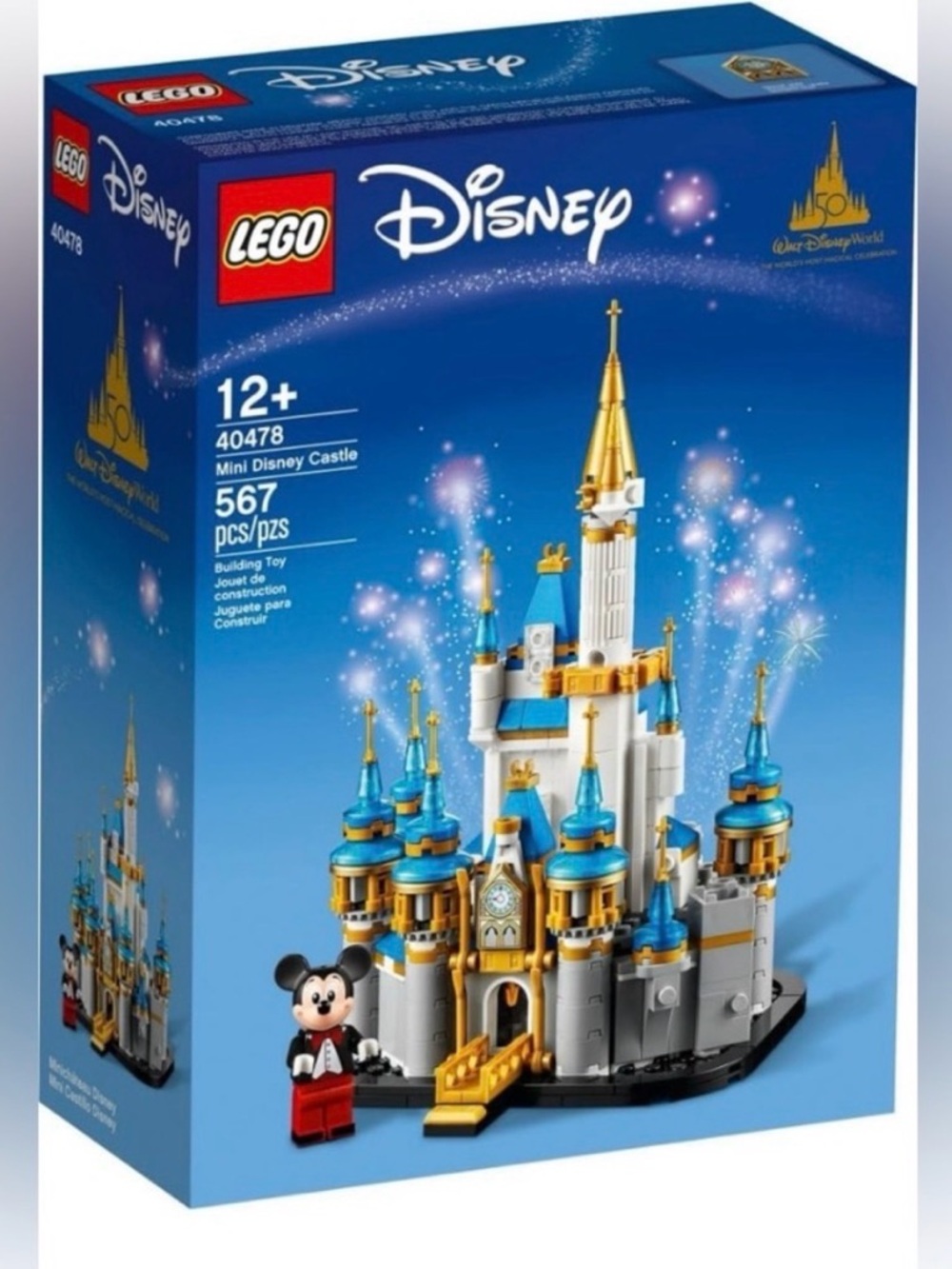 Lego Disney Mini Castle 40478 New Sealed age 12+ 567 pieces
LEGO Disney Set